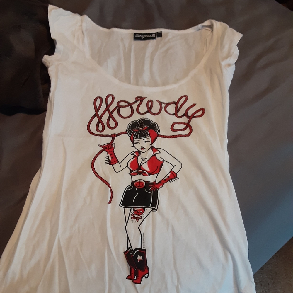 Sourpuss clothing top, small